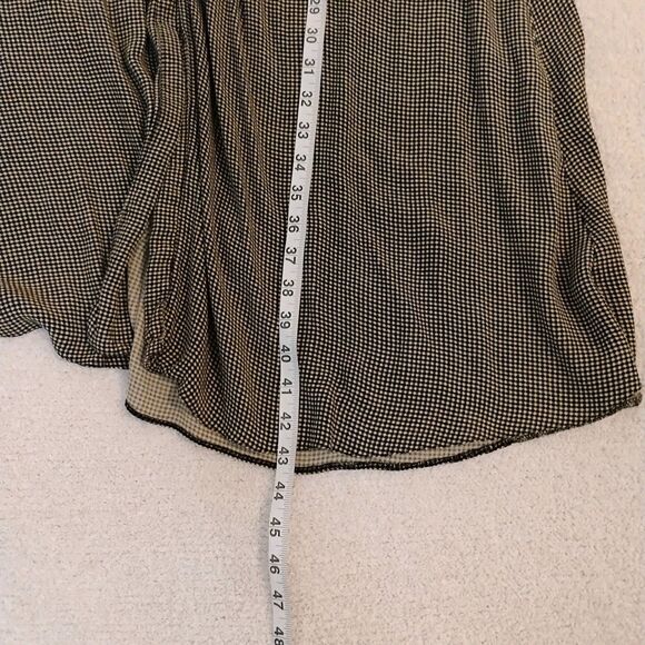 urban outfitters dress Mini Hounds tooth Button Down 50s Country Grunge Sz M - Picture 6 of 9